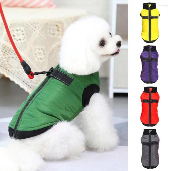 Abbigliamento per cani per abbigliamento per pet gilet outfit Closure Clianpass Clianture Dress-up Friendly per l'inverno