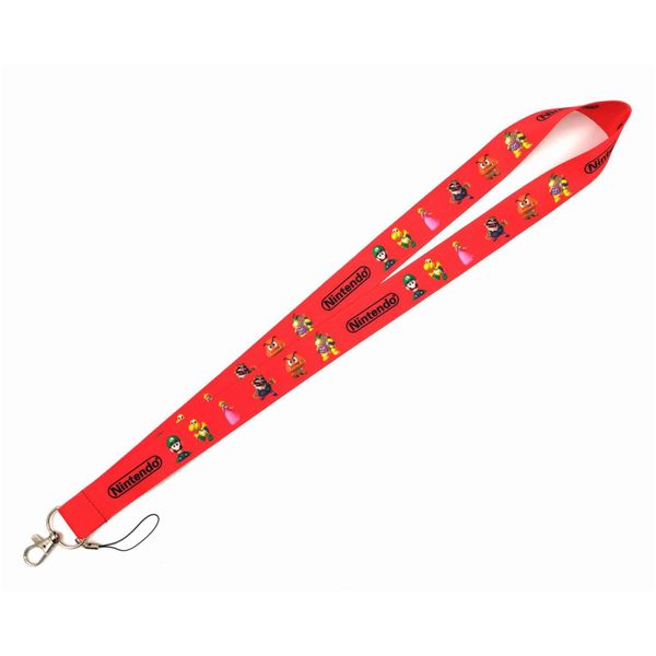 Ferramentas Meninos Infância Vintage Jogo Dragão Chaveiro Id Cartão de Crédito Er Pass Mobile Phone Charm Neck Straps Badge Holder Chaveiro Drop Deli Otxhl