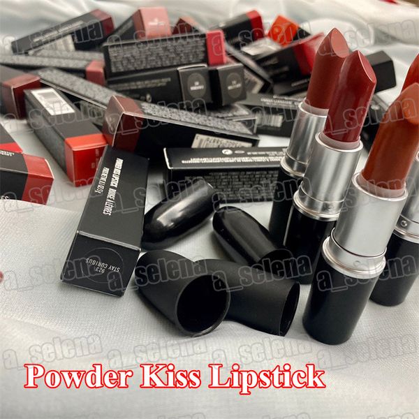 Marke Powder Kiss Lippenstift Matte Retro-Lippenstifte 11 Farben 602-646-108-707-314-316-921-923-925-926-930