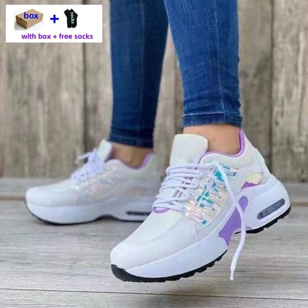 Sneaker Lady Female Allenatori dimensioni per la donna di grande designer donna in montagna per escursionistiche per escursioni per escursionistiche per le scarpe da passeggio casual a passeggiata di fabbrica 211 409 793