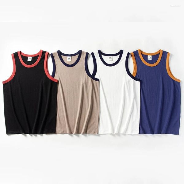 Männer Tank Tops Top Für Männer 2024 Kurzarm Mode Bluse Grafik T-shirts Sommer Streetwear Gym Sport Kleidung Baumwolle t-shirt