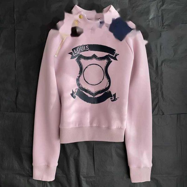 Hoodies dos homens moletons designer de roupas femininas de luxo puro algodão suéteres moda zíper moletom com capuz rosa moletom manga longa marca pulôver tops 2A08