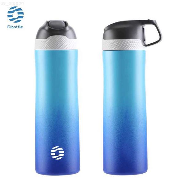 Thermos FJbottle Thermos Thermos Doppio isolamento in acciaio inossidabile 316 Thermos Keep Cold Hot Water BottleUna tazza con beccuccio per lo sport