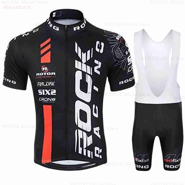 Traccetti da uomo 2023 Rock Racing Sports Team Training Cycling Cycling BreathAb Men Short Seve Mallot Ciclismo Hombre Verano Maglie Cyclinh2421