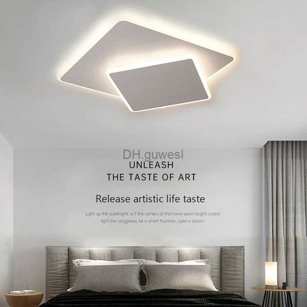 Lampade a sospensione Moderna Lampada da soffitto a LED Decorazioni per la casa Per camera da letto Soggiorno Studio Baby Room Cucina Lampadario Bianco Decor Lampada Lustre YQ240201