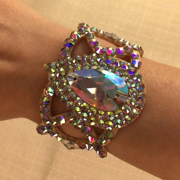 Link pulseiras stonefans brilhante strass gota pulseira para mulheres luxo frete grátis acessórios de dança do ventre mão cristal jóias