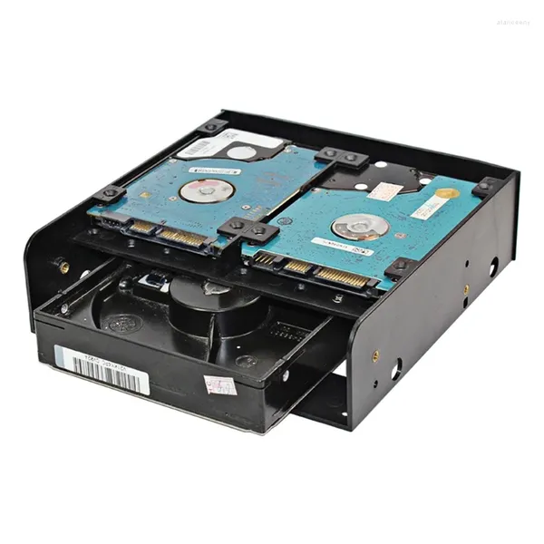 Cavi per computer Staffa per rack di conversione del disco rigido Telaio Unità ottica Bit HDD multifunzionale da 5,25 pollici a 3,5 pollici Olmaster 2,5 pollici