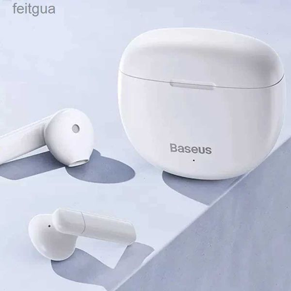 Auricolari per telefoni cellulari Baseus Encok W2i Cuffie wireless Bluetooth 5.3 2Mic Chiamate ENC Riduzione del rumore Auricolari TWS Auricolari a bassa latenza Cuffie sportive YQ240202