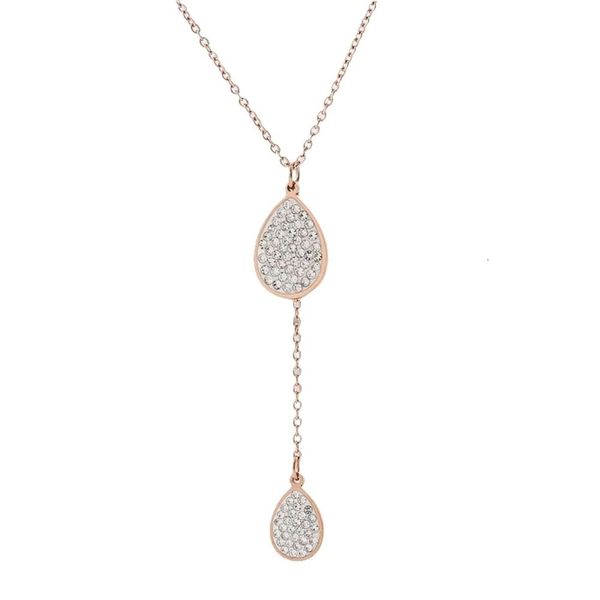 Swarovskis Neckace Designer Women Women Original Quality Collane di tennis Racquet in acciaio in acciaio Collana Womens Trendy Ellittico Gioielli a catena ellittica