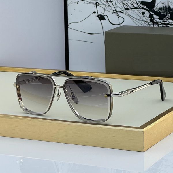 2024 A DITA Mach Six Top Original Designer Sunglasses para homens Óculos de sol homem retro marca de luxo óculos de moda design mulheres óculos de sol metal com caixa