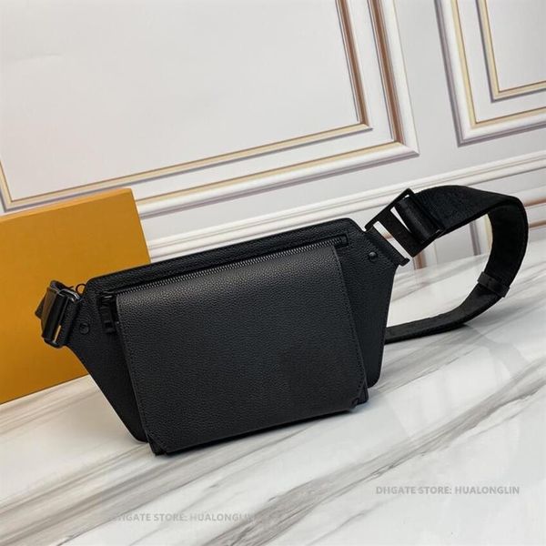 Designer Männer Tasche Corss Körper Taschen Handtasche Geldbörse Handy Halter Fall Brust Geldbörse Echtes Leder Fashion245D