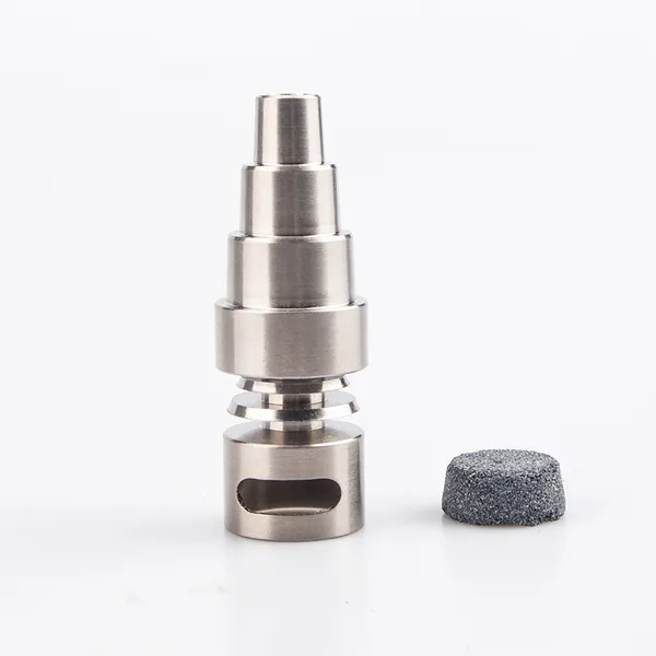 Healthy_Cigarette Pipa in vetro Bong Strumento Moon Rock 10mm 14mm 18mm Maschio Femmina Titanio Chiodo Dabber Bubbler Strumenti per tubi