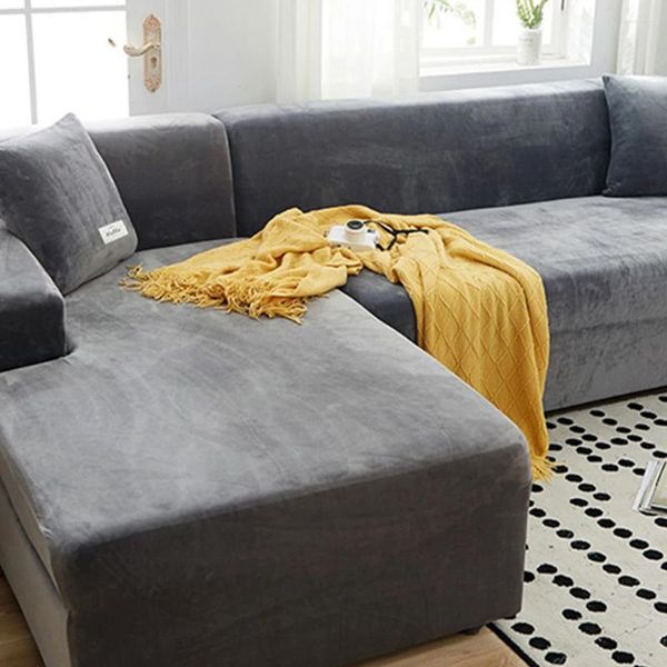 Coprisedie Fodera per divano elasticizzato universale 1 2 3 Divani a forma di L a 4 posti Premium elegante e alla moda