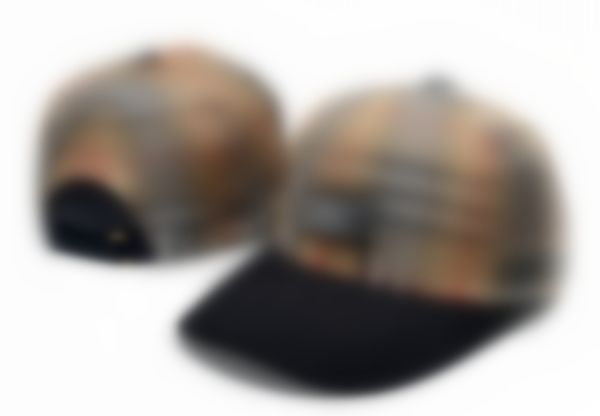 2024 cappello di design di lusso donna chapeau uomo berretto da baseball modello a strisce sole prevenire gorras casquette ricamo lettera hip hop snapback comodo a1