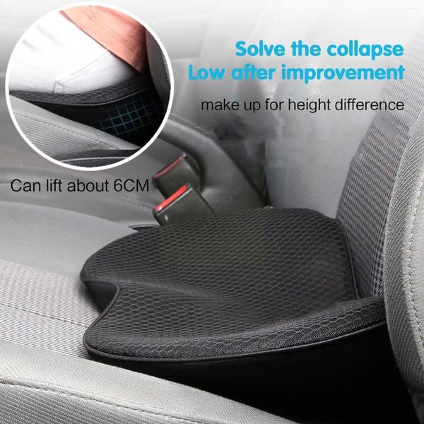 Coprisedili per auto Cuscino multifunzionale 2 in 1 Driver di memoria universale Cuscino in spugna traspirante Supporto lombare Sollevamento P X1A1