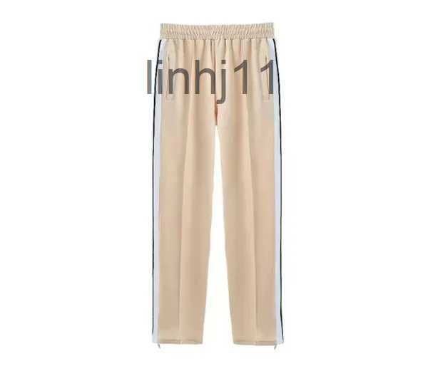 Pantaloni da uomo Uomo Designer Palms Pantaloni larghi da uomo Sport Pantaloni lunghi con cerniera Pantaloni da jogging Pantaloni sportivi casual Pantaloni da jogging Strisce laterali Sport Abbigliamento sportivo d Ree6KRE