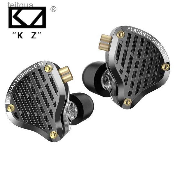 Handy-Kopfhörer KZ PR3 In-Ear 13,2 mm Planar-Treiber, kabelgebundene Kopfhörer, Musik-Kopfhörer, HiFi-Bass-Monitor-Ohrhörer, Sport-Headset YQ240202