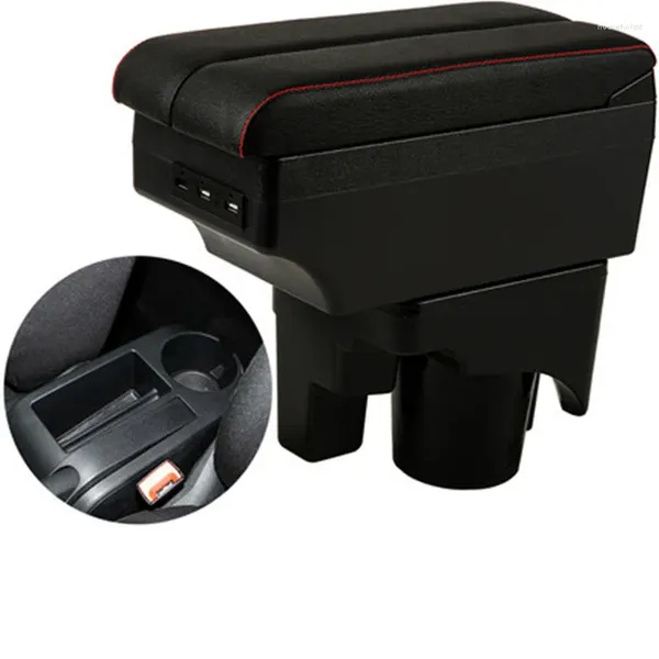 Accessori interni per VW Golf 6 5 Mk6 MK5 Jetta Box bracciolo USB