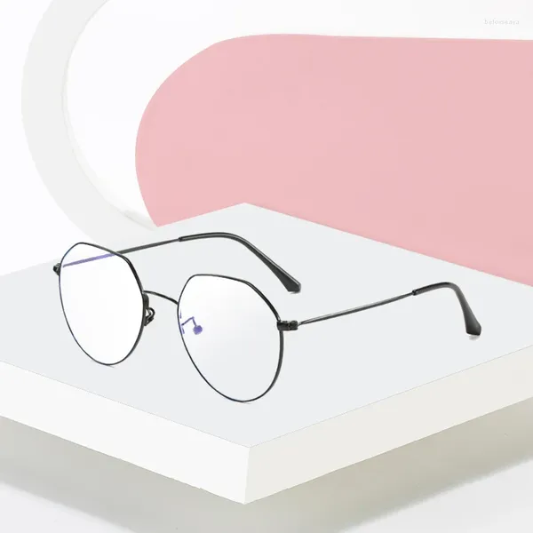 Güneş Gözlüğü Çerçeveleri Metal Çerçeveler Tam Jant Göz Unisex Anti Blue Ray Optik Gözlükleri Bahar Menteşeleri Satış