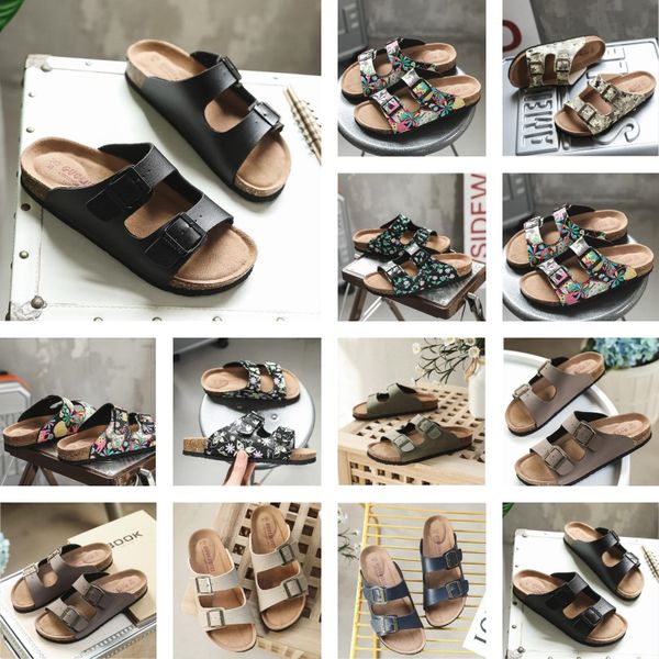 Sandali firmati floreali da donna Pantofole in broccato Scarpe piatte con suola tigrata Stampa ape estiva Foto di strada alla moda Spiaggia casual e alla moda 13