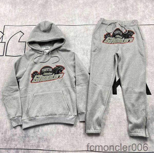 Trailtsuits Erkek Günlük İşlemeli Erkekler Kadın Hoodie Trapstar Londra Atıcılar Kapşonlu Ticaret Tasarımcısı Tidal Flow Tasarım 668ess 5A4G