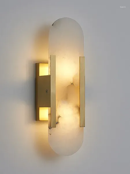 Duvar lambası Vintage Modern Stil Dekor Yemek Odası Setleri Luminaire Aplike Kore Yatak Kafası Banyo Işık Retro