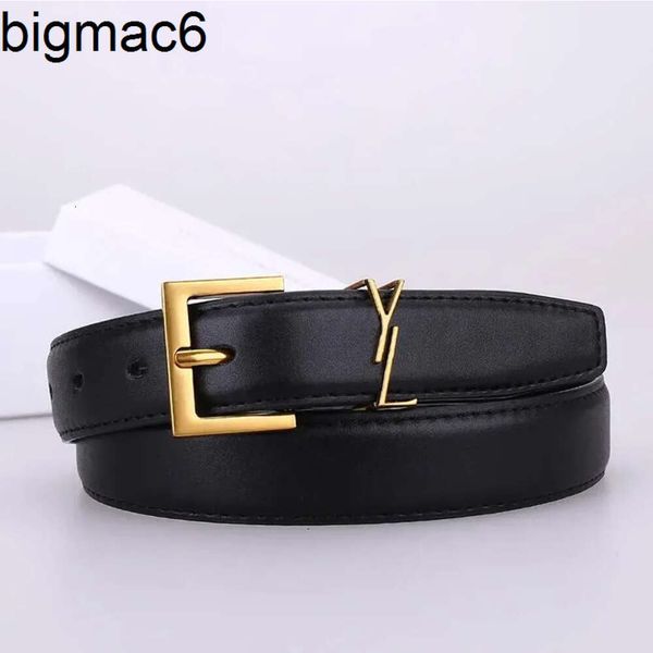 Cintura Desinger Cinture Cintura da donna Cintura con fibbia oro/argento Cintura in pelle nera Pantaloni eleganti alla moda Cinture jeans per donna uomo larghezza 3,0 cm