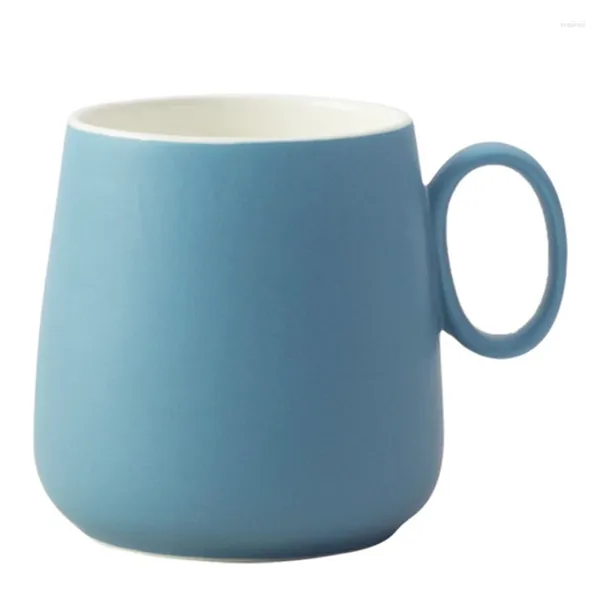 Кружки Керамическая кружка Досуг Магазин чая с молоком Пузатая чашка с ручкой с одним ухом Марк Кофе