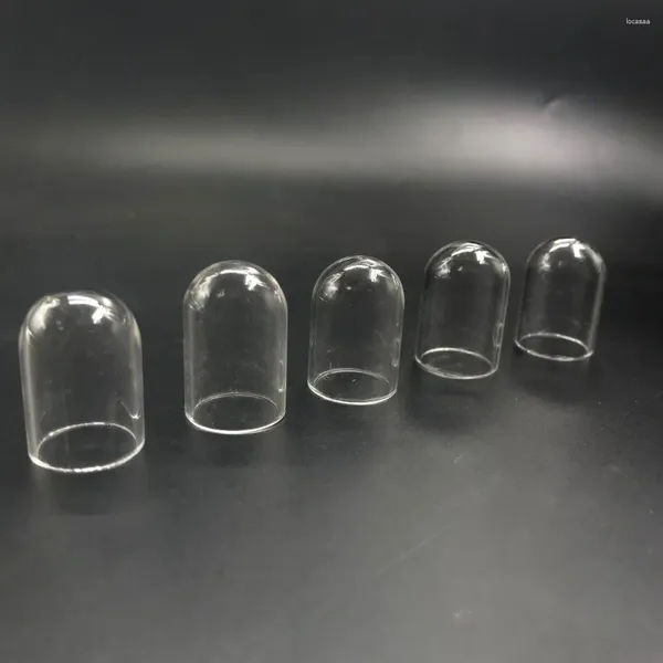 Flaschen 100 teile/los 25x18mm Offene Diy Klare Glasrohr Flasche Mit Leeren Behältern Blasen Globus Anhänger Fläschchen finden Gläser