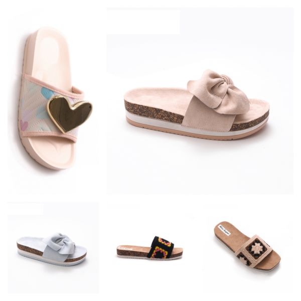 Sandallar Kadın Hollow Marka Tasarımcıları Platform Kadınlar Slayt Sandal Lnterlocking G Güzel Sunny Beach Kadın Ayakkabı Sli 89 'S