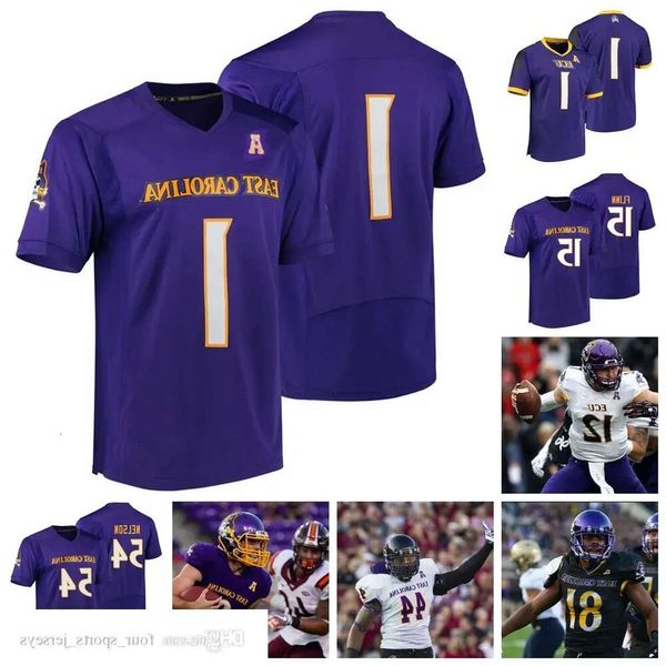 ECU NCAA East Carolina Pirates College-Football-Trikots NCAA Chris Johnson Jersey Gardner Minshew II Zay Jones Darius Pinnix Jr. Custom S High