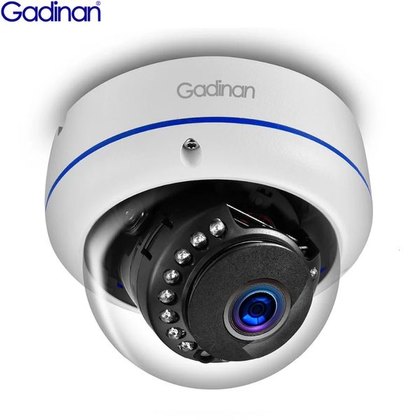 Gadinan 8MP 5MP 4MP H.265 Telecamera IP di Sorveglianza di Sicurezza Video Notturno IR Telecamera Dome CCTV per Esterni Antivandalo DC 12V/48V PoE 240126