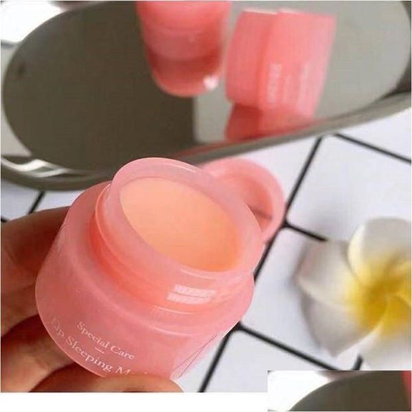 Lip Balm Marca Coreana Cuidados Especiais Lip Balm 3G Slee Máscara Batom Hidratante Lábios Cosméticos Maquiagem Natural Gota Entrega Saúde Beau Otgtr