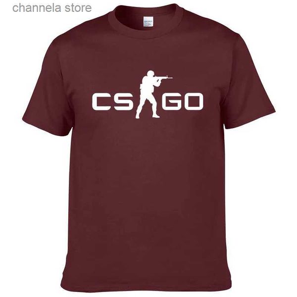 Männer T-Shirts 2023 Sommer Neue Männer Marke T CS GO T-shirt Counter Strike Global Offensive CSGO T-shirt Casual Spiele team Lustige T-Shirt T240202