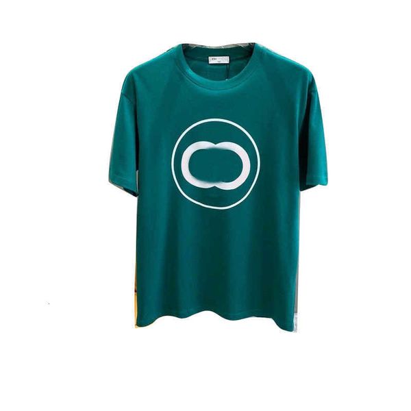 Herren Plus T-Shirts Polos Designer-Kanal-T-Shirts Frühling/Sommer Neue Mode Briefdruck Lässige Kurzarm-T-Shirts Für Männer Frauen Reine Baumwolle Hip-Hop-T-Shirt 92E