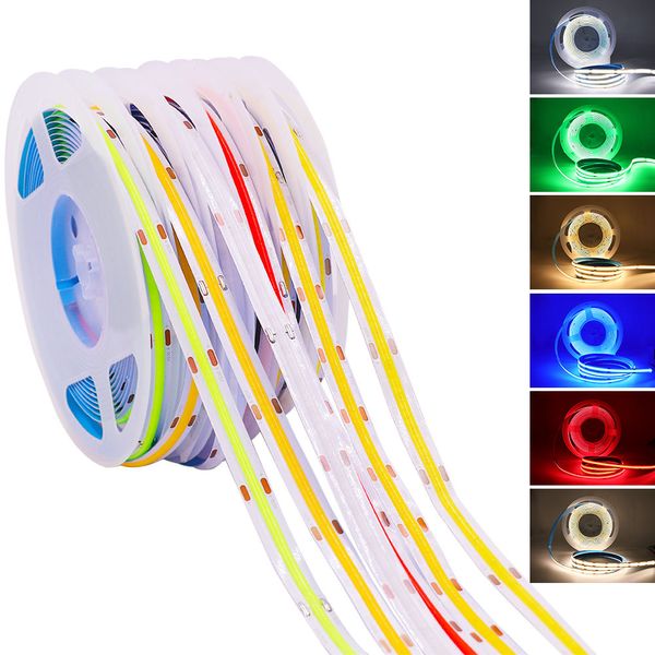 COB RGB LED STRIP COP LED STRIT LIGHT 12V 24V Hanehalkı Süpermarket Açık havada neon şenlikli ruh hali ışıkları akıllı ışık şerit reklam dekorasyonları