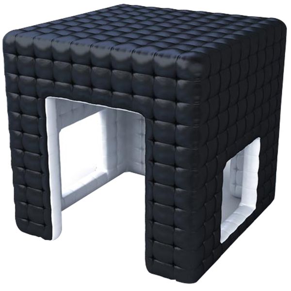 6x6x3.5mH (20x20x11.5ft) vendita all'ingrosso dimensioni personalizzate marchio di lusso gonfiabile casa per eventi tenda a bolle tende cubo igloo in PVC per la promozione di feste attività di noleggio