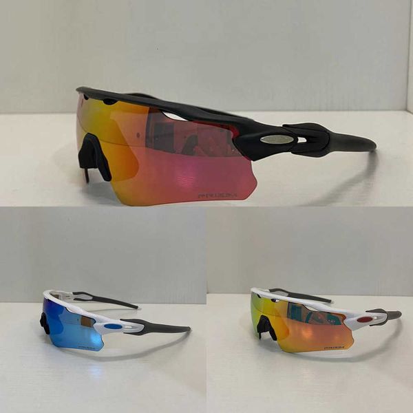 2024 Occhiali da sole da ciclismo UV400 Lenti nere polarizzate Occhiali da ciclismo Occhiali da equitazione sportivi Occhiali da bicicletta MTB con custodia per uomo donna EV Path