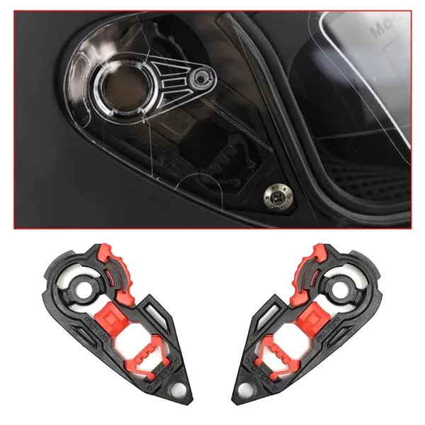 Motorradhelme Helm Visier Schild Getriebe Grundplatte Set für K3 K4 K1 K3SV K5