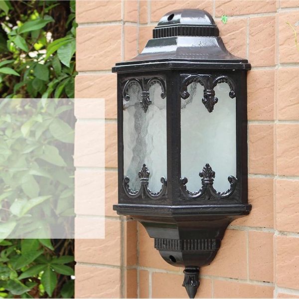 Lampada da parete Moderna per esterni impermeabile Villa Cortile esterno Recinzione Porta Illuminazione anteriore AC85-265V Corridoio giardino Paesaggio