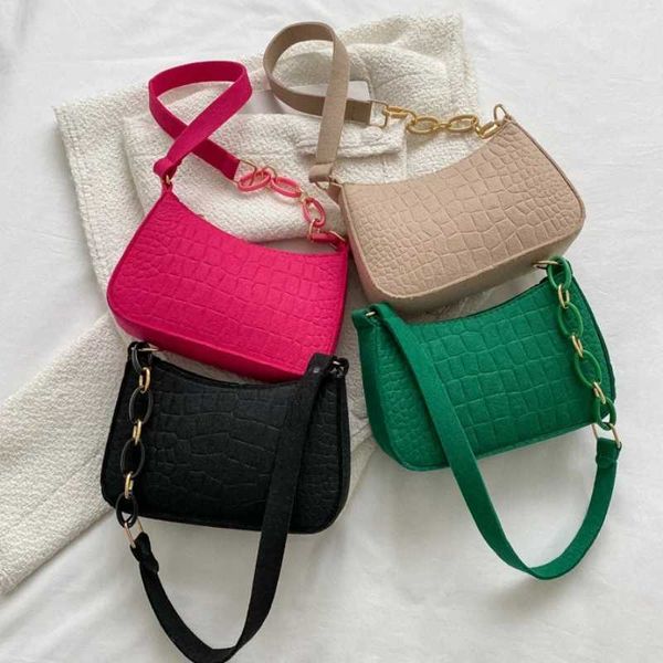 Вечерние сумки, фетровая мини-сумка на плечо, новая женская подмышечная сумка, нишевый дизайн, сумка с усовершенствованной текстурой подмышками, седельная сумка в форме полумесяца