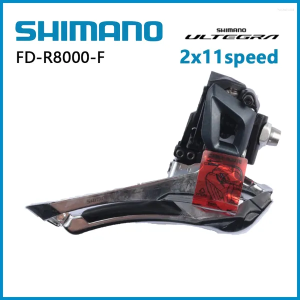 Велосипедные переключатели Shimano ULTEGRA R8000, передний переключатель 2x11s, велосипедный зажим для пайки, обновление FD-R8000 для езды по дороге