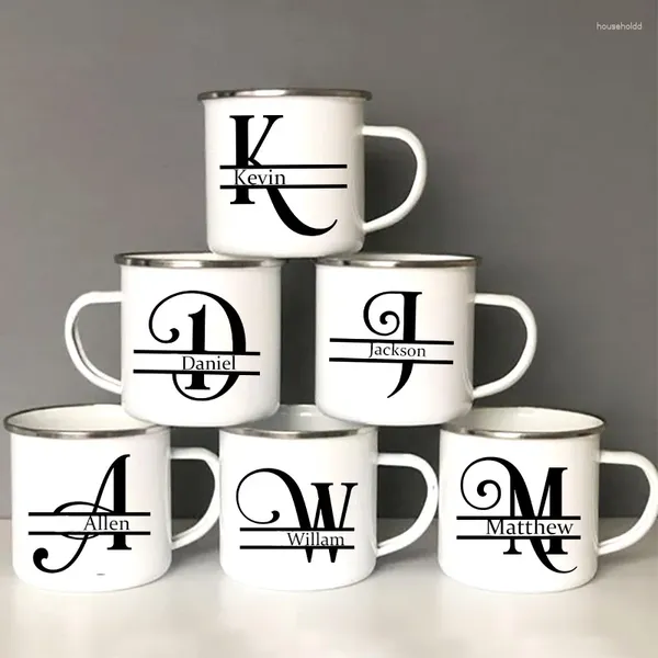 Tassen, personalisierte Tasse, Initiale mit Namen, Tasse, individueller Tee, Kaffee, Junggesellenabschied, Team, Trauzeuge, Tassen, Hochzeitsgeschenke für Männer