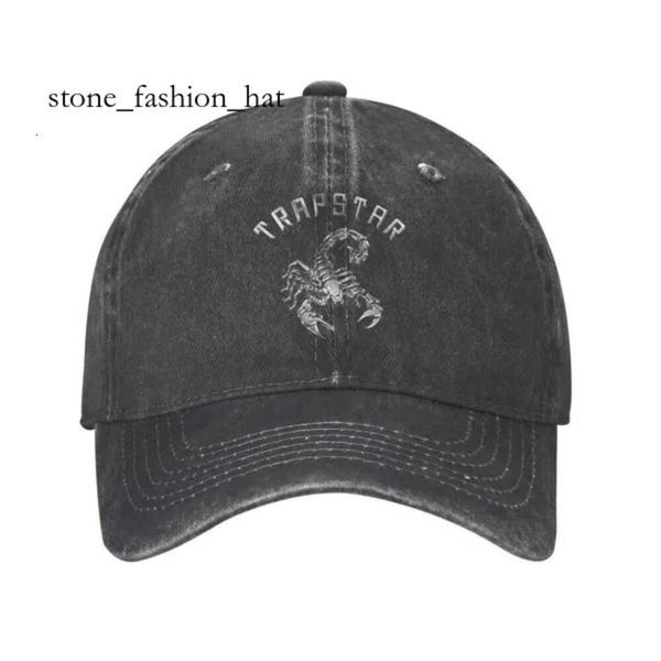 Ball Caps Vintage ağır Trapstar Şapka Metal Scorpion Rock Beyzbol Kapakları Sıkıntılı Pamuk Snapback Hat Açık Tuzak Snapback Sapps Egzersizler Ayarlanabilir Şapkalar Kapağı 7905