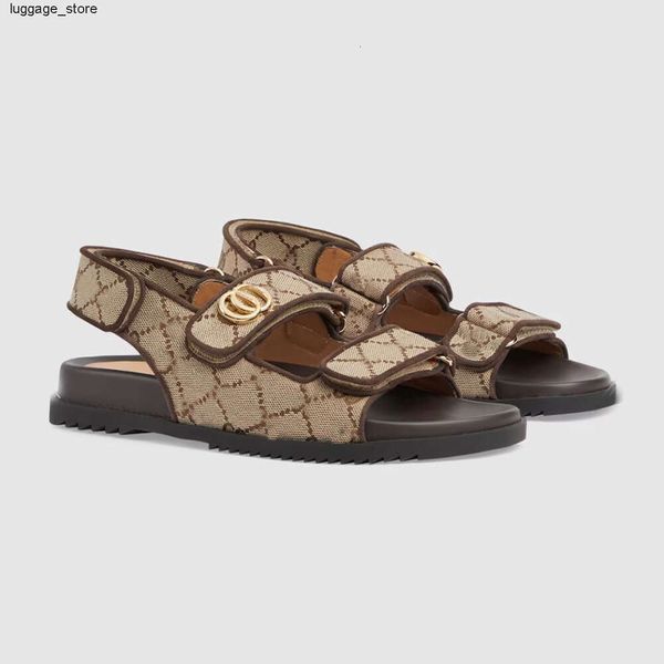 Hochwertiges Ledertuch, klassisch, flach, Damen-Slipper, Schnalle, Satin, lässig, offener Zehenbereich, Sommer, Strand, Designer-Sandalen, Fabrikschuhe, sexy formelle Hausschuhe