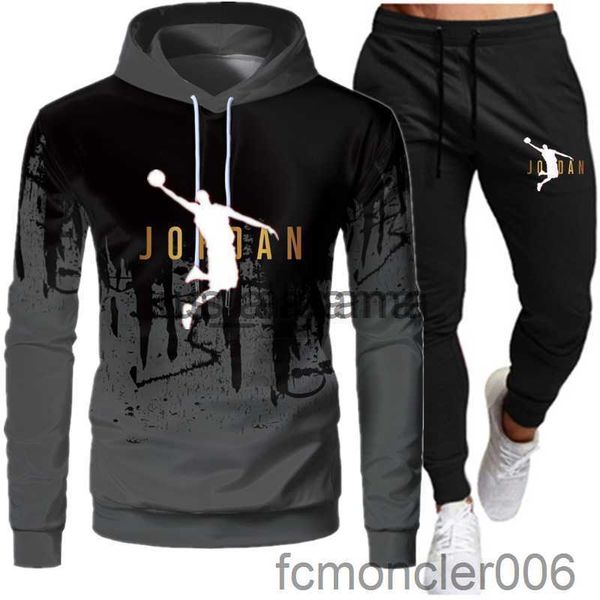 Mens Tracksuits Novos Homens Mulheres Jaqueta Tracksuit Hoodies Casual Pulôver Grosso e Calça Longa 2 Peças Conjunto Outono Fleece Jogger Sports Terno X0907 CHT0