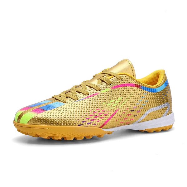 FG TF Sapatos de Futebol para Homens Tênis de Grama Interior Treinamento Atlético Calçado Esportivo Longo Spikes Meninos e Meninas Crianças 240130