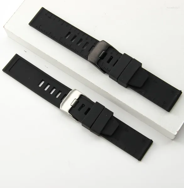 Cinturini per orologi cinturino in silicone per Luminox 8831 8830 morbido e confortevole cinturino impermeabile resistente al sudore accessori cinturino da 23 mm