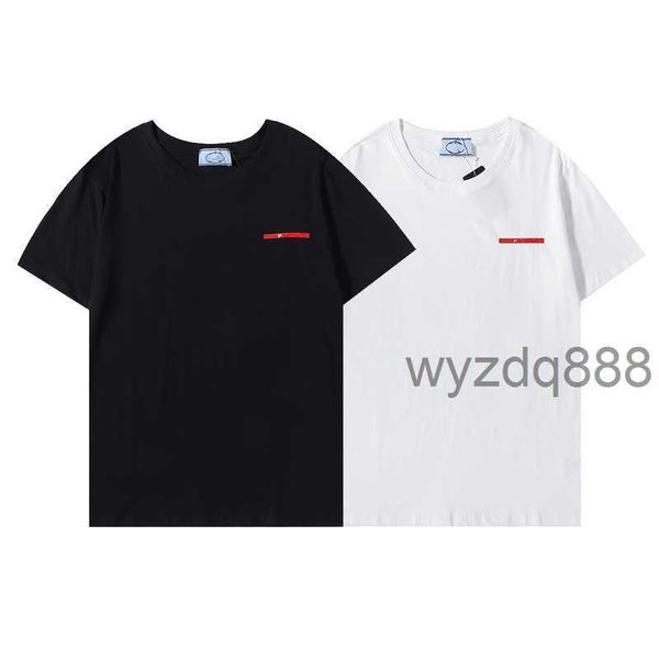 Дизайнерская футболка для мужчин и женщин, роскошная треугольная футболка из чистого хлопка с коротким рукавом, модная удобная летняя одежда, азиатский размер IG2M