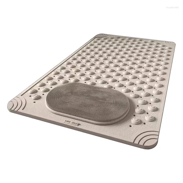 Tapetes de banho Banheiro Anti Slip Floor Mat Chuveiro Dedicado À Prova D 'Água Queda Massagem Pé Banheira WC